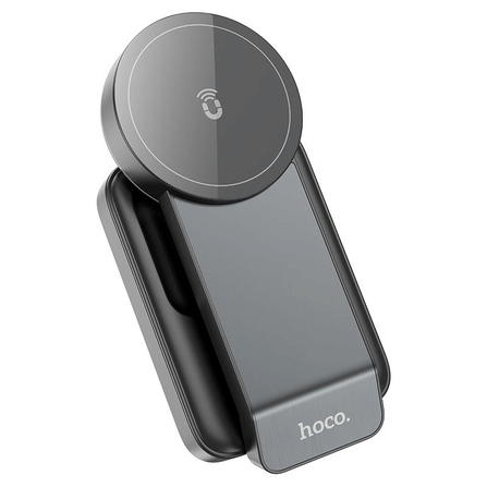 แท่นชาร์จไร้สาย 3IN1 HOCO CQ3 สีดำ สำหรับ สมาร์ทโฟน, หูฟังไร้สาย, APPLE WATCH พับเก็บได้_1